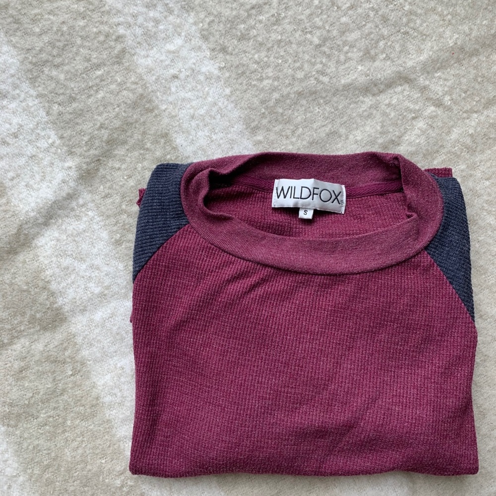 Wildfox Raglan tee - Picture 2 of 2